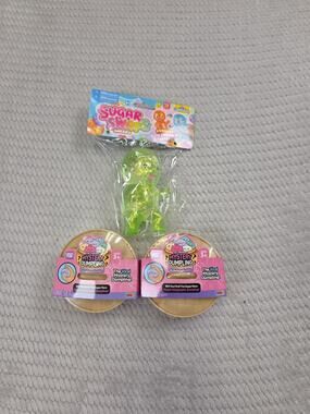 Mystery Dumpling Purple Holographic Lot Of 2 Viral Buns Sugar Swaps Babies RMS